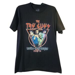 TRY GUYS Legends of the Internet Tour 2019 Tee, Size Large